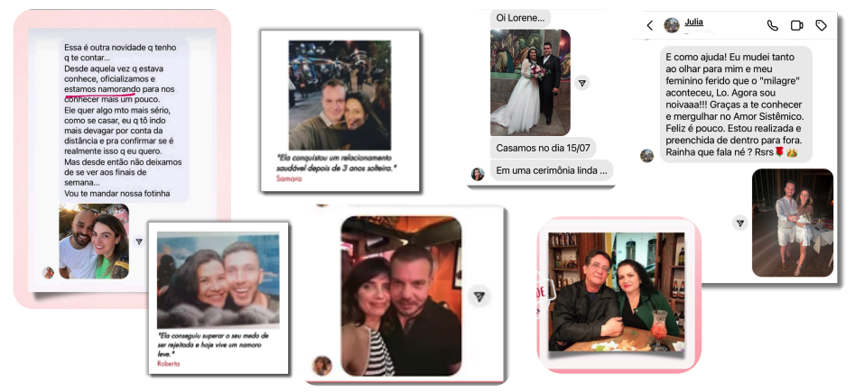 Depoimentos de casais